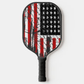 Onafhankelijkheidsverklaring en Amerikaanse vlag Pickleball Paddle (Voorkant)
