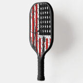 Onafhankelijkheidsverklaring en Amerikaanse vlag Pickleball Paddle (Links)