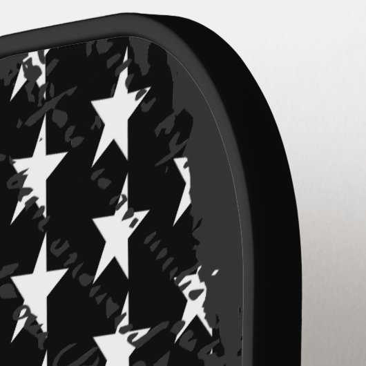 Onafhankelijkheidsverklaring en Amerikaanse vlag Pickleball Paddle (Links Detail)