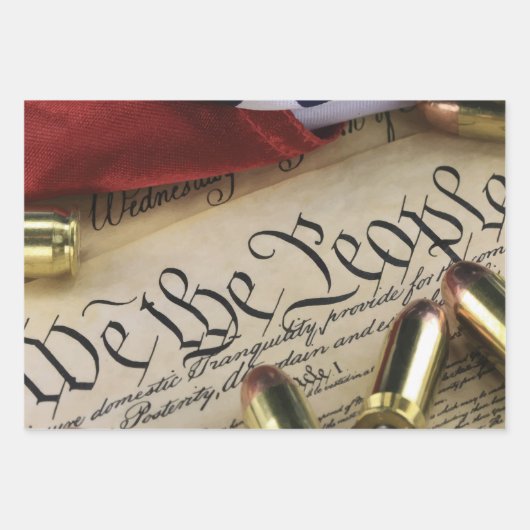 Onafhankelijkheidsverklaring Inpakpapier Vel (Voorkant)