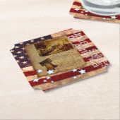 Onafhankelijkheidsverklaring Kartonnen Onderzetters (Gekanteld)