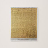 Onafhankelijkheidsverklaring Legpuzzel (Verticaal)