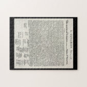 Onafhankelijkheidsverklaring Legpuzzel (Horizontaal)