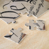 Onafhankelijkheidsverklaring Legpuzzel (Zijkant)