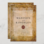 Onafhankelijkheidsverklaring 📜 oud perkament uit  programma (Voorkant / Achterkant)