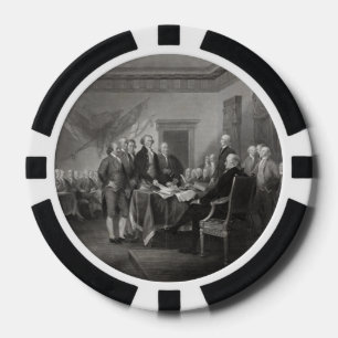 Onafhankelijkheidsverklaring Pokerchips