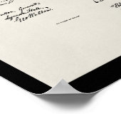 Onafhankelijkheidsverklaring Poster (Hoek)