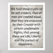 Onafhankelijkheidsverklaring Poster (Voorkant)