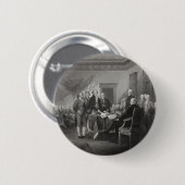 Onafhankelijkheidsverklaring Ronde Button 5,7 Cm (Voorkant /achterkant)