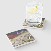 Onafhankelijkheidsverklaring Stenen Onderzetter (Zijkant)