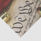 Onafhankelijkheidsverklaring Tissuepapier (Detail)