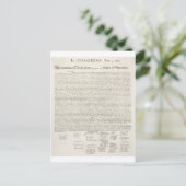 Onafhankelijkheidsverklaring twee briefkaart (Staand voorkant)