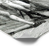 Onafhankelijkheidsverklaring van de Verenigde Stat Poster (Hoek)