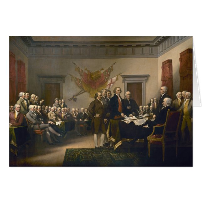 Onafhankelijkheidsverklaring van John Trumbull (Voorkant Horizontaal)