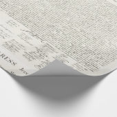 Onafhankelijkheidsverklaring Verenigde Staten Cadeaupapier (Hoek)