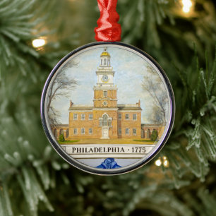 Onafhankelijkheidszaal, 1775 metalen ornament