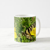 Onagre du soir, mug papillon machaon ©️dh26 (Devant droit)