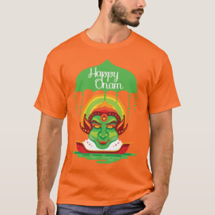 Onam Kathakali Face T-shirt