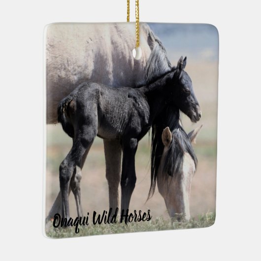 Onaqui Wild Horses Ornament (Rechts)