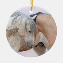 Onaqui Wild Horses Ornament