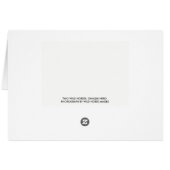 ONAQUI Wilde paarden Blank Note Kaart Pintos (Achterkant Horizontaal)