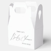 Onbaatzuchtig genderneutraal Baby shower Bedankdoosjes (Geopend)