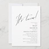 Onbaatzuchtig Genderneutraal Het is een tweeling B Kaart (Voorkant)