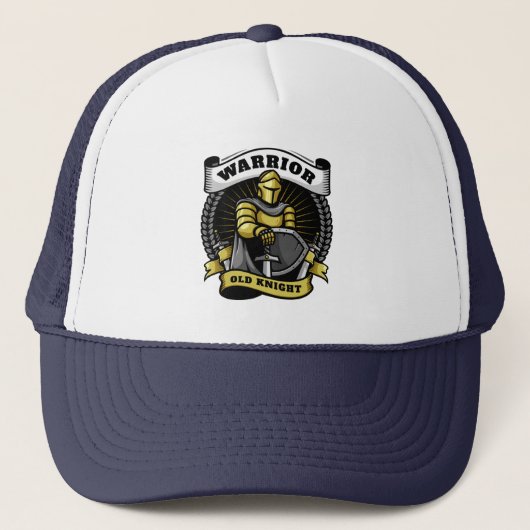 Onbedwingbare Ridders Trucker Pet (Voorkant)