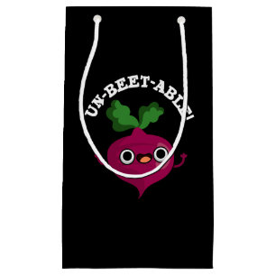 Onbeet-able schattige Veggie Beet Pun Klein Cadeauzakje