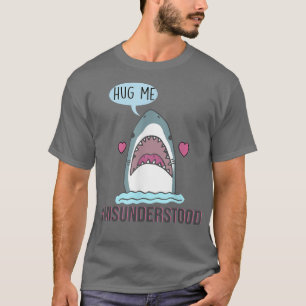 Onbegrepen Shark Hug me T-shirt
