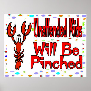 Onbeheerde Kinderen Poster
