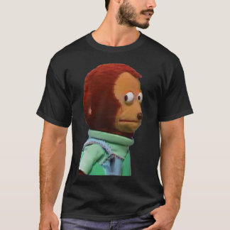 Onbeholpen Apenpop Meme T-shirt