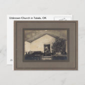 Onbekend Briefkaart kerk (Voorkant / Achterkant)