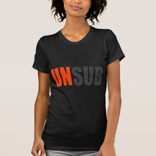 Onbekend onderwerp t-shirt (Voorkant)