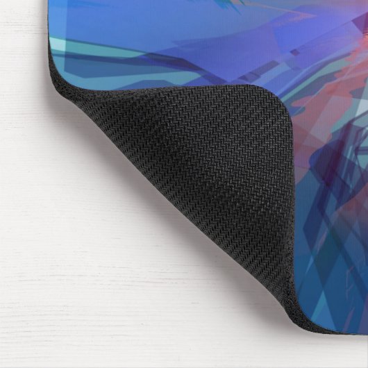 Onbekend rijk - abstract mousepad muismat (Hoek)