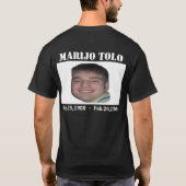 ONBEKEND T-SHIRT (Achterkant)