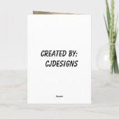 Onbekende Bruid Kaart (Achterkant)