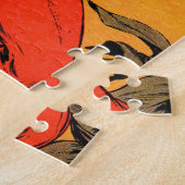 Onbekende groene stripverhalen legpuzzel (Zijkant)