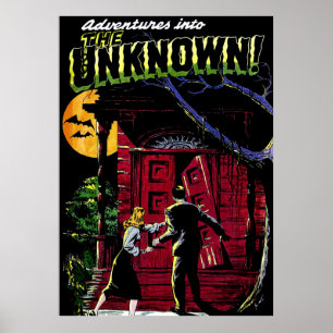 Onbekende  komieken van het Haunted House Poster