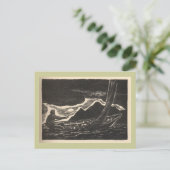 Onbekende wateren briefkaart (Staand voorkant)