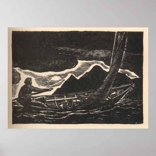 Onbekende wateren poster (Voorkant)