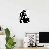 Onbeleefd om te staren poster (Thuiskantoor)
