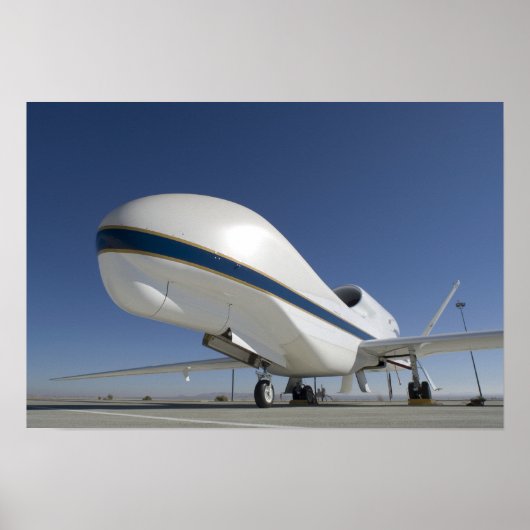 Onbemand vliegtuig van Global Hawk Poster (Voorkant)