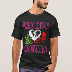 Onbeminnelijke Gebroken Hart Teddybeer T-shirt 