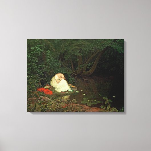 Onbenoemde liefde, 1821 canvas afdruk (Voorkant)