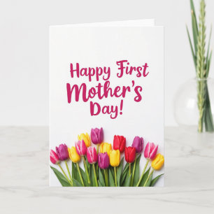 Onberispelijke bloemen wenskaart kaart