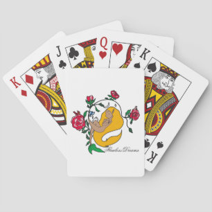 Onberispelijke droomkaarten voor klassieke afspeel pokerkaarten