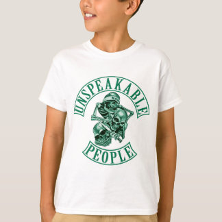 Onbeschrijfbare mensen t-shirt
