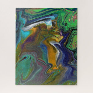 Onbeslist 1 Cool Wild Psychedelisch Puzzel