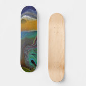 Onbeslist 2 psychedelisch Abstract skateboard deck (Voorkant)